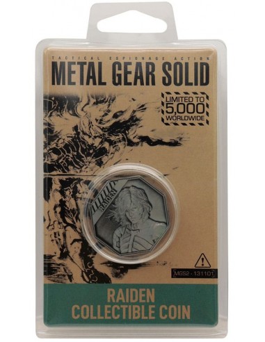 Moneda Metal Gear Solid 2 Raiden...