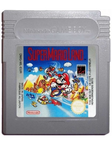 Super Mario Land (Cartucho Pegatina...