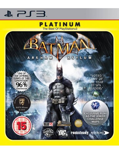 Batman Arkham Asylum Platinum...