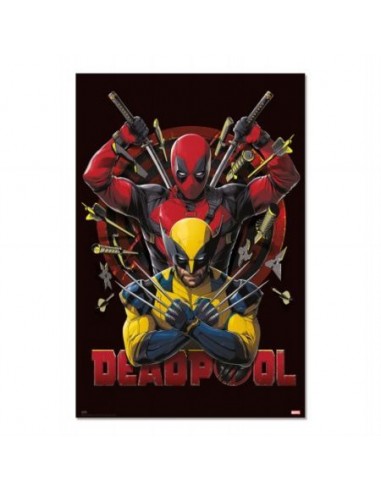 Poster Deadpool y Lobezno 2