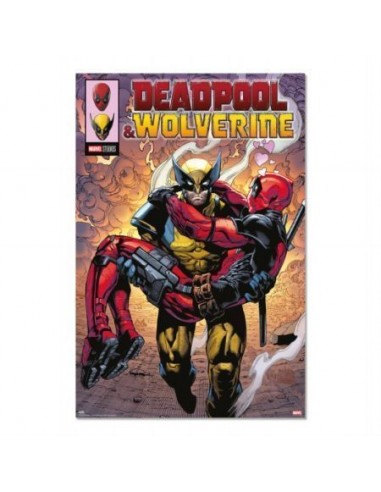 Poster Deadpool y Lobezno 1 61x91'5cm