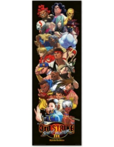 Poster Puerta Street Fighter 53x1'58cm