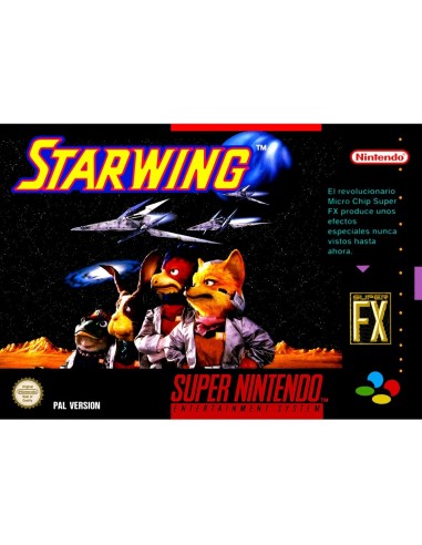 Starwing (Caja y Manual Deteriorado)...