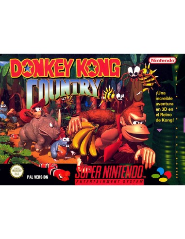 Donkey Kong Country - SNES