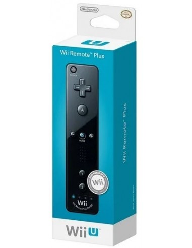 Controller Wii Remoto Plus Negro (Con...