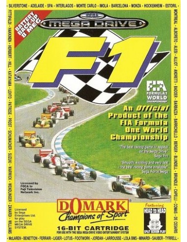 F-1 Domark Champions of Sport (Manual...