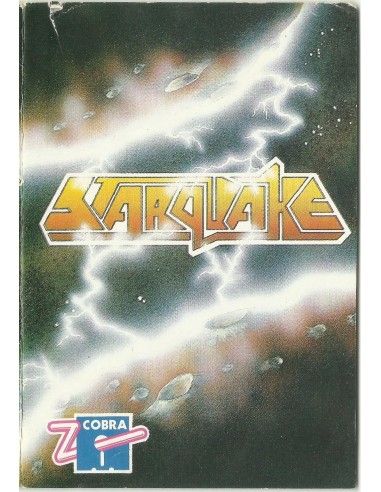 Starquake (Caja Deluxe, Zafiro) - MSX