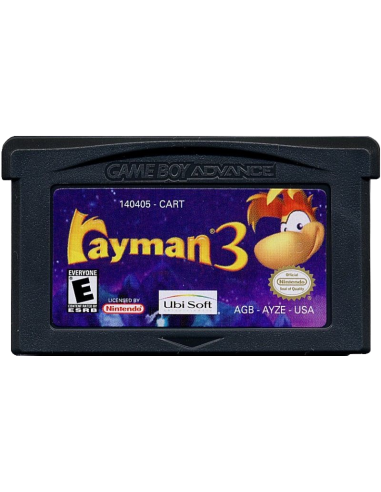 Rayman 3 (USA, Cartucho y Manual) - GBA