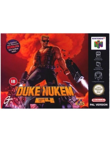 Duke Nukem 64 (Caja Deteriorada,Sin...