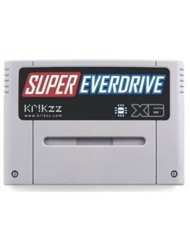 Cartucho Everdrive Super Nintendo X6