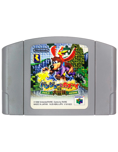 Banjo Kazooie (Cartucho NTSC-J) - N64