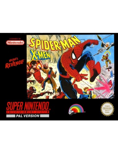 Spider-Man/ X-Men (PAL-UK) - SNES