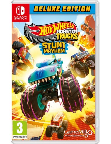 Hot Wheels Monster Trucks Stunt...