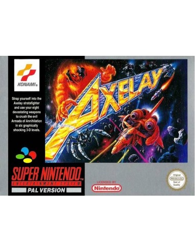 Axelay (Caja y Manual Deteriorado) -...