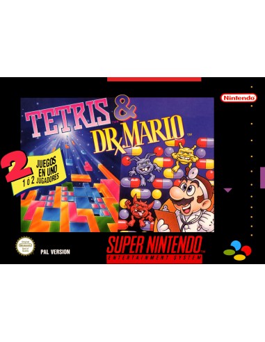 Tetris & Dr.Mario (Sin Insert,Caja...