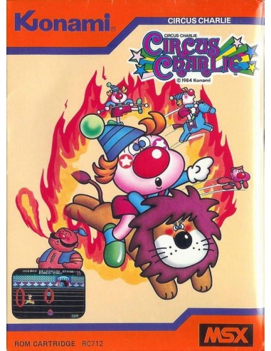 Circus Charlie (Cartucho con Caja) - MSX