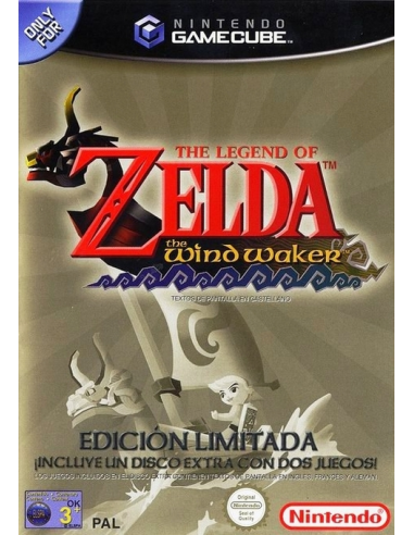 The Legend Of Zelda Windwaker Edicion...