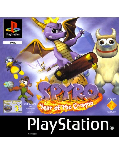 Spyro Year of the Dragon (PAL-UK) - PSX