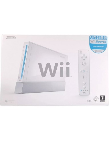 Wii Blanca (Con Caja, Sin Mandos) - Wii