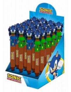 Bolígrafo 10 Colores Sonic...