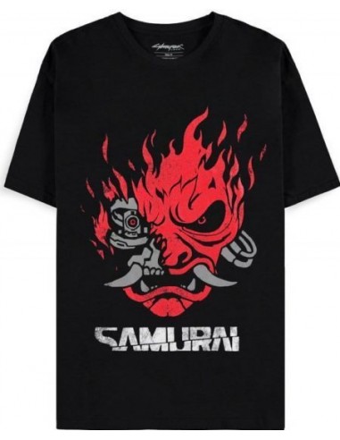 Camiseta Cyberpunk 2077 Samurai...