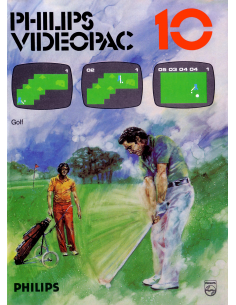 Philips Videopac 10 Golf -VD