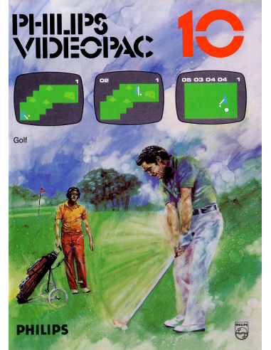 Philips Videopac 10 Golf -VD