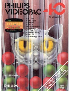 Philips Videopac 40 4 en 1...