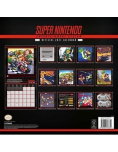 Super Nintendo Calendario 2021