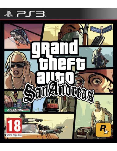 Grand Theft Auto San Andreas - PS3