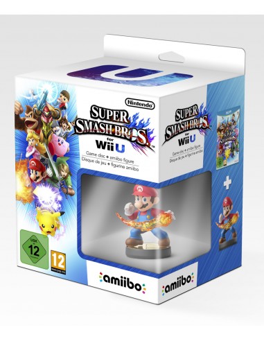 Super Smash Bros + Amiibo Mario...