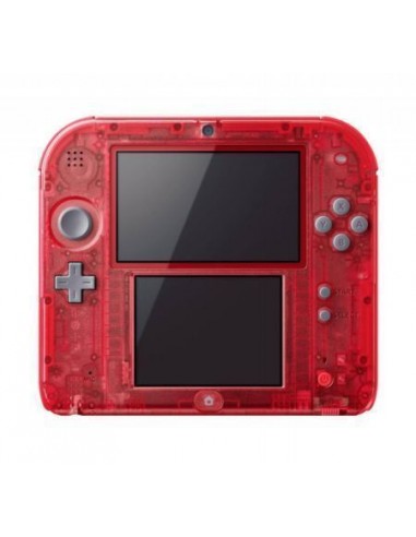 Nintendo 2DS Roja Transparente (Sin...