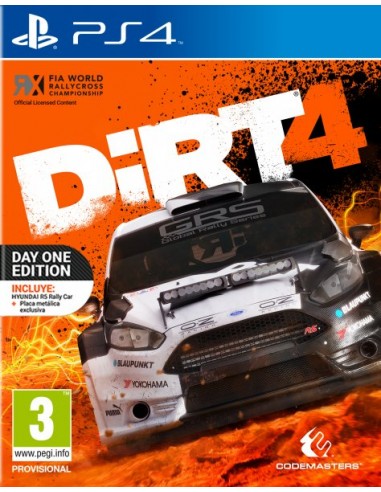 Dirt 4 Edición Day 1 - PS4