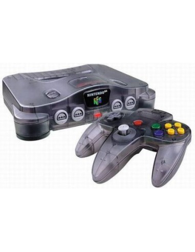 Nintendo 64 Negra Transparente (Sin...