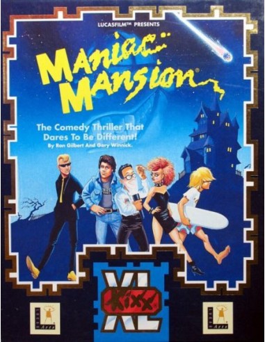 Maniac Mansion (Caja Deteriorada) -...
