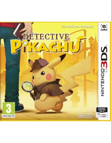 Detective Pikachu (Reprecintado) - 3DS