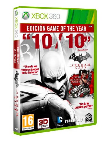 Batman Arkham City Edición Game of...