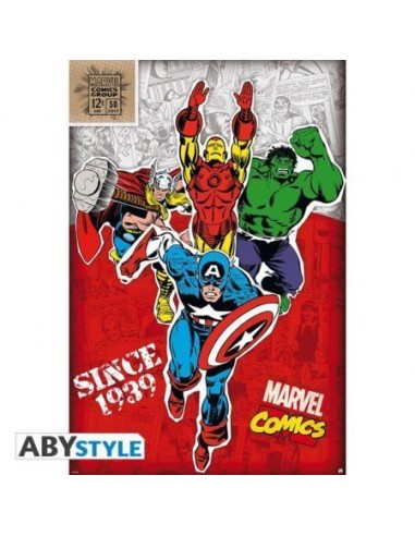 Poster Marvel Heroes 1939 61 91 5