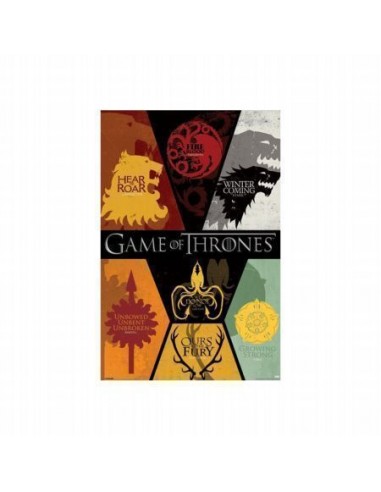 Poster Game Of Thrones Siglis 61 91 5
