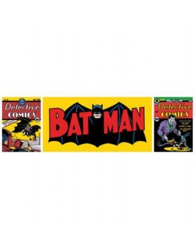 Poster Puerta Batman Pop Art Tryptych...