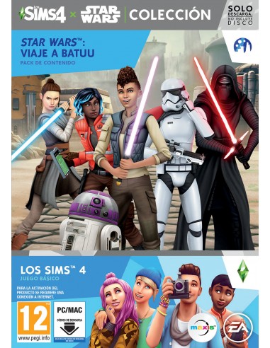 Sims 4 + Star Wars Viaje Batuu (DLC)...