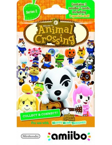 Animal Pack 3 Tarjetas Animal Crossing para 3DS para videojuegos  compatibles