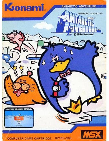 Antartic Adventure (Cartucho) - MSX