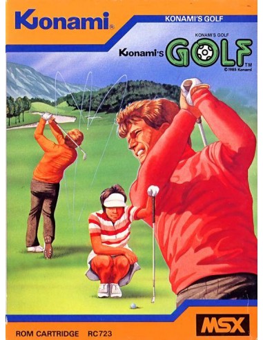 Konami Golf (Cartucho) - MSX