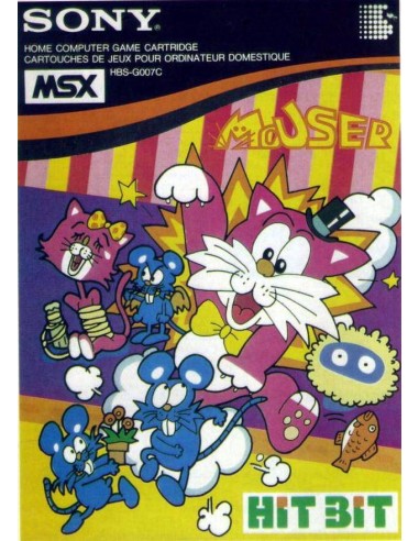 Mouser (Caja Cartucho)- MSX