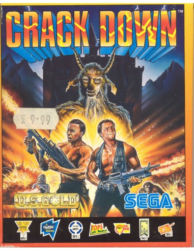 Crack Down (Erbe) - C64