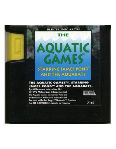 Aquatic Games (Cartucho) - MD