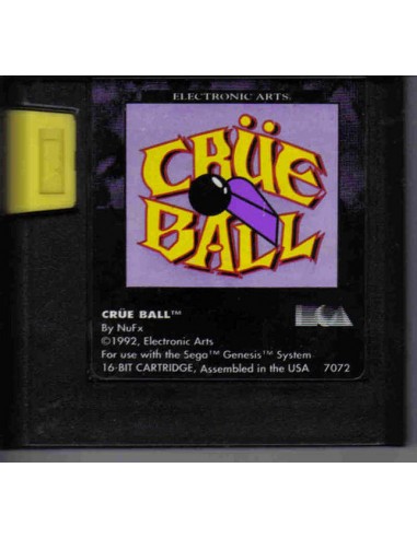 Crue Ball (Cartucho) - MD