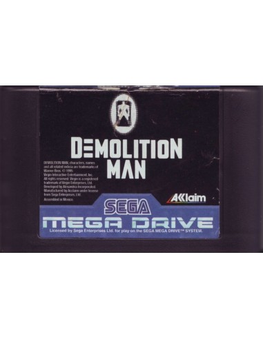 Demolition Man (Cartucho) - MD