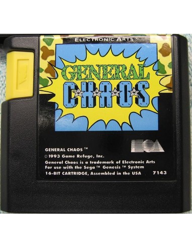 General Chaos (Cartucho) - MD